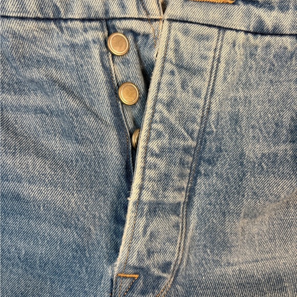 Good American Light Blue Flare Jeans - Picture 4 of 6